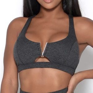 Bombshell KNOCKOUT SPORTS BRA- M / Graphite Gray